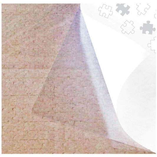PUZZLE EZ Puzzle Glue Sheets Clear Peel and Stick Jigsaw Puzzle Saver - Preserve and Frame 5 x 1000 Piece Puzzle in Minutes (20 Sheets)