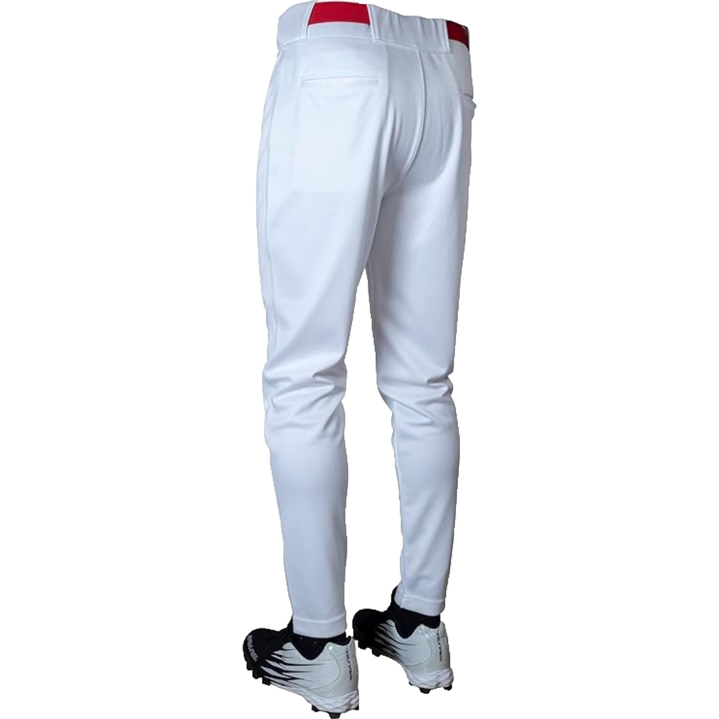 Adult Jog Baseball Pant-M-WHT