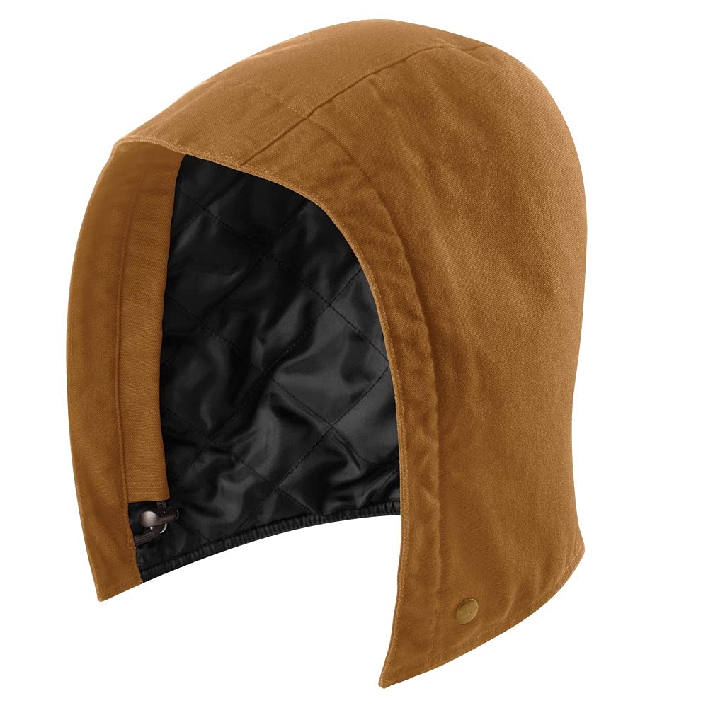 Carhartt Men's Washed Duck Insulated Hood, Carhartt Brown, Small-X-Large