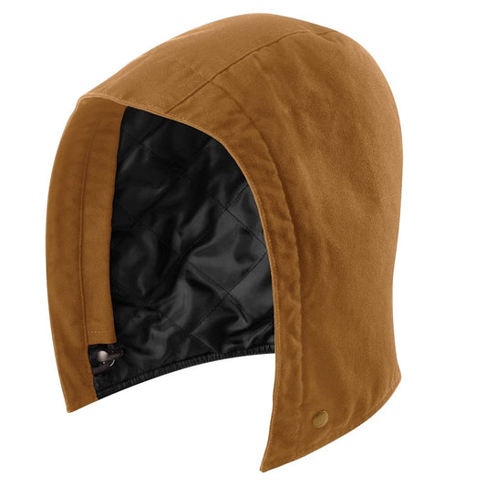 Carhartt Men's Washed Duck Insulated Hood, Carhartt Brown, Small-X-Large