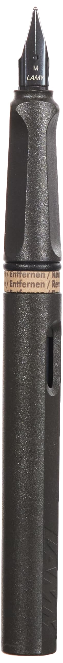 Lamy Safari Fountain Pen, Charcoal Medium Nib (L17M)