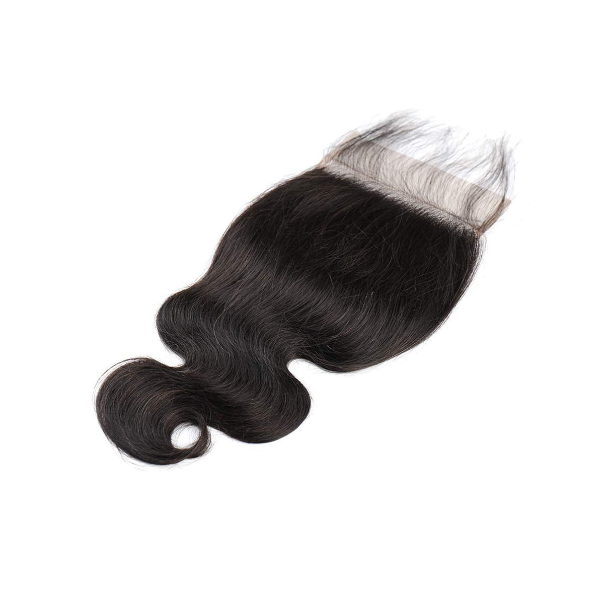 BLISSHAIR 5x5 Lace Closure Body Wave Human Hair Closure Frontal 100% Brazilian Virgin Hair Closure With Baby Hair Free Part Natural Black Color 14 Inch