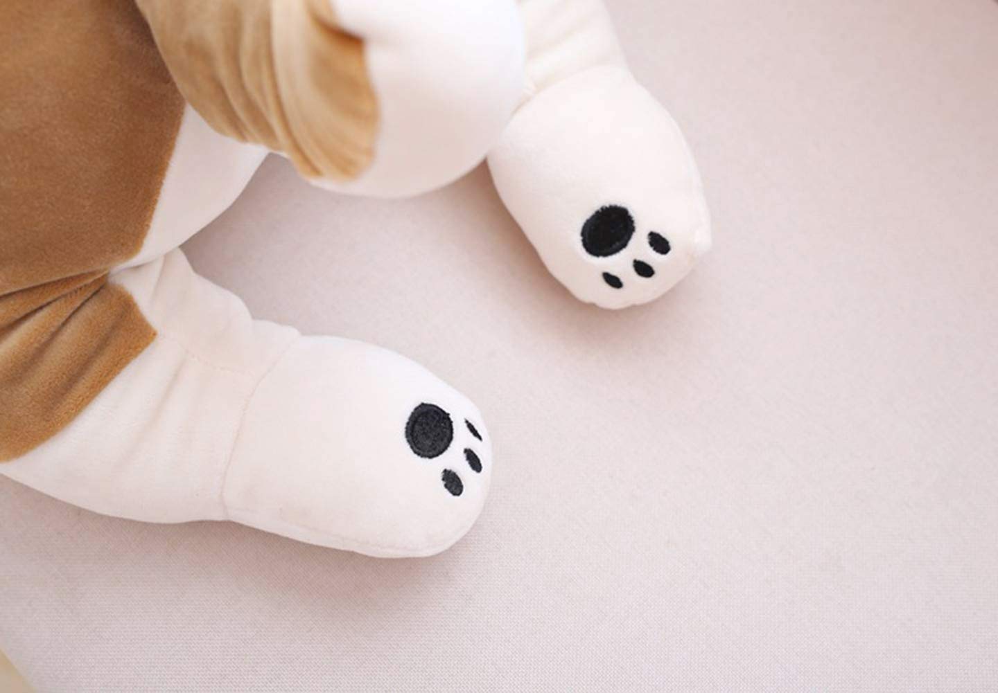 30'' Shiba Inu Plush Stuffed Animal Dog Plush Pillow Children Hugging Pillow Sleeping Comfort Cushion Soft Plush Toy