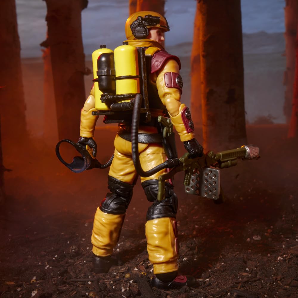 G.I. Joe Classified Series #154, Blowtorch, Collectible 6 Inch Action Figure with 10 Accessories