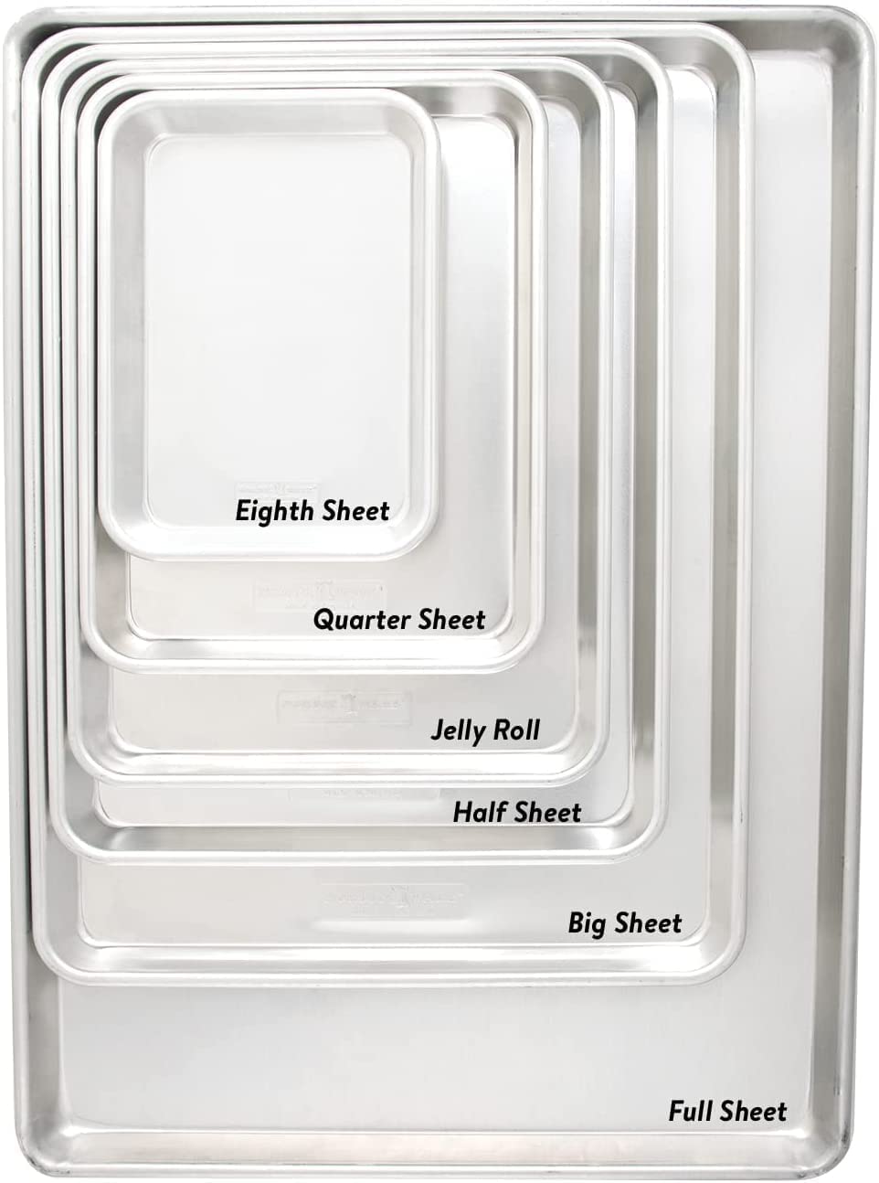 Nordic Ware Natural Aluminum Commercial Baker's Jelly Roll Baking Sheet