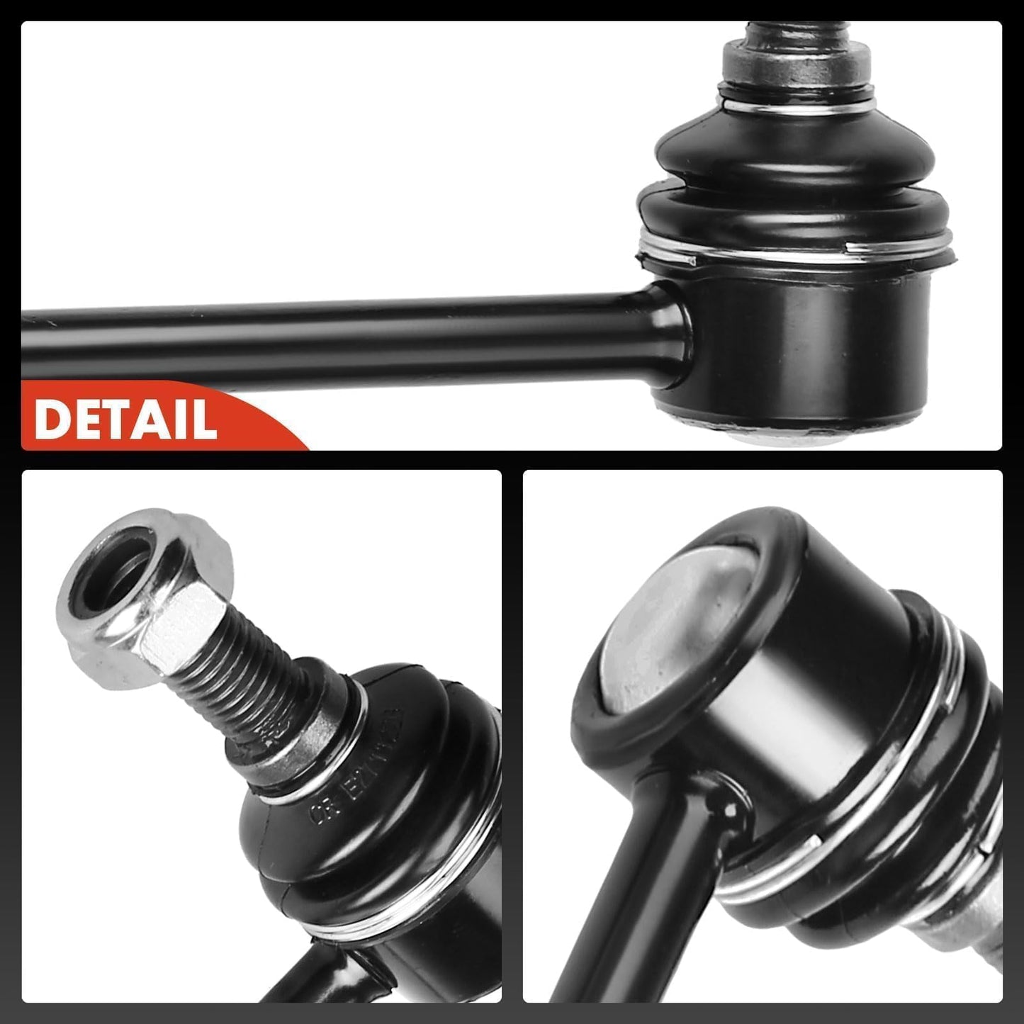 A-Premium 2Pcs Front Sway Bar End Links Stabilizer Bar Links, Compatible with Nissan & Infiniti - 2007-2020 - Altima Rogue (Select/Sport) Murano Pathfinder Maxima Quest QX60 JX35
