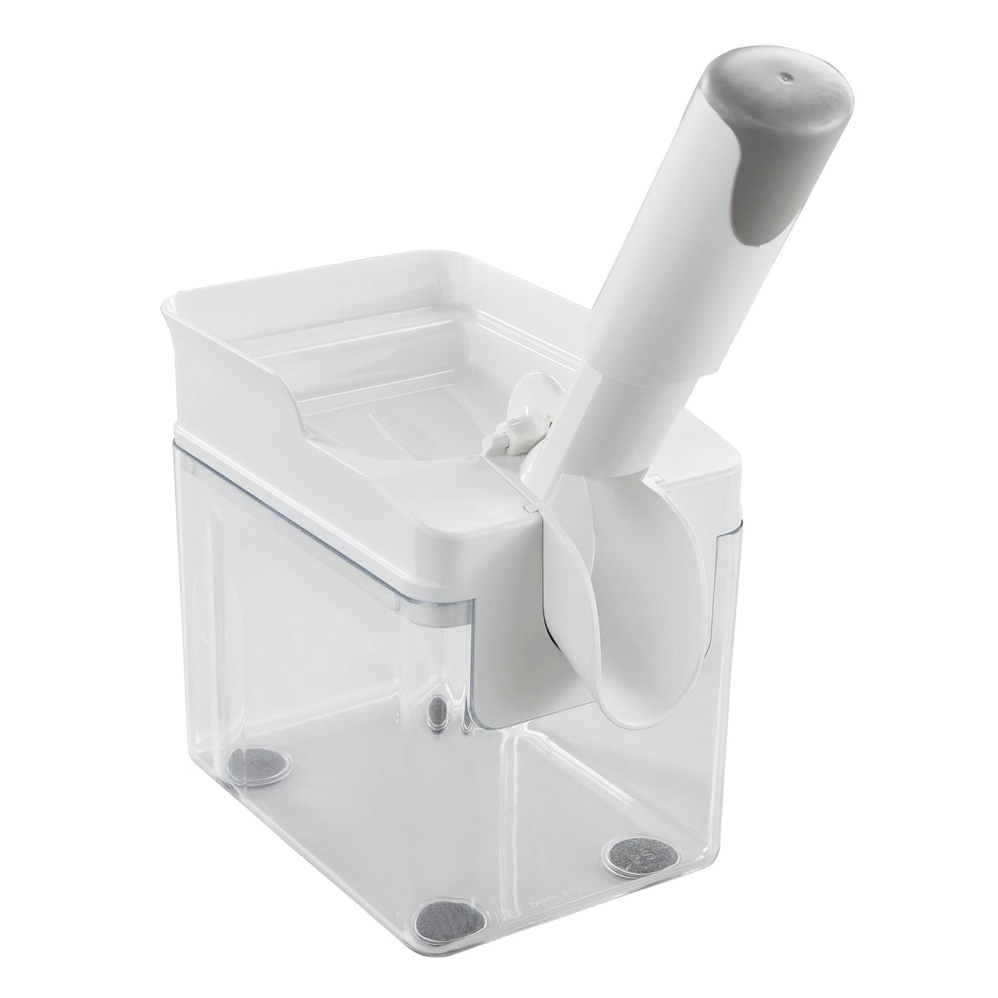 Leifheit Cherry Stoner Remover, Stainless Steel Plunger, White