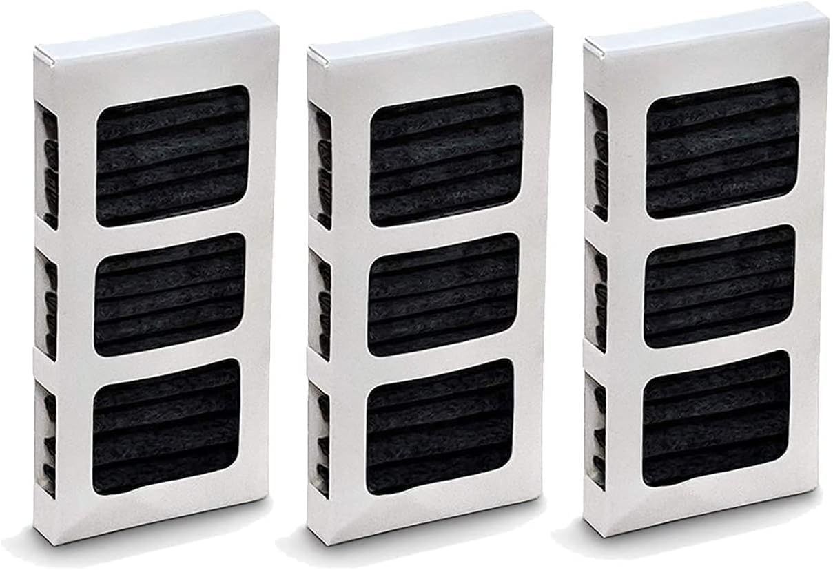 Refrigerator Air Filter Replacement for Paultra2 Pure Air II Ultra 2, 242047805, and Fridge Water Filter Compatible with Frigidaire Eptwfu01 Puresource Ultra II, Fpbc2277rf Fghb2868tp, 3+3 Combo Pack