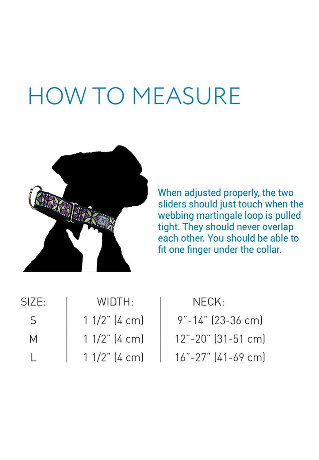 RC Pets 1-1/2 Inch All Webbing Martingale Training Dog Collar, Small, Pink Comic Sounds