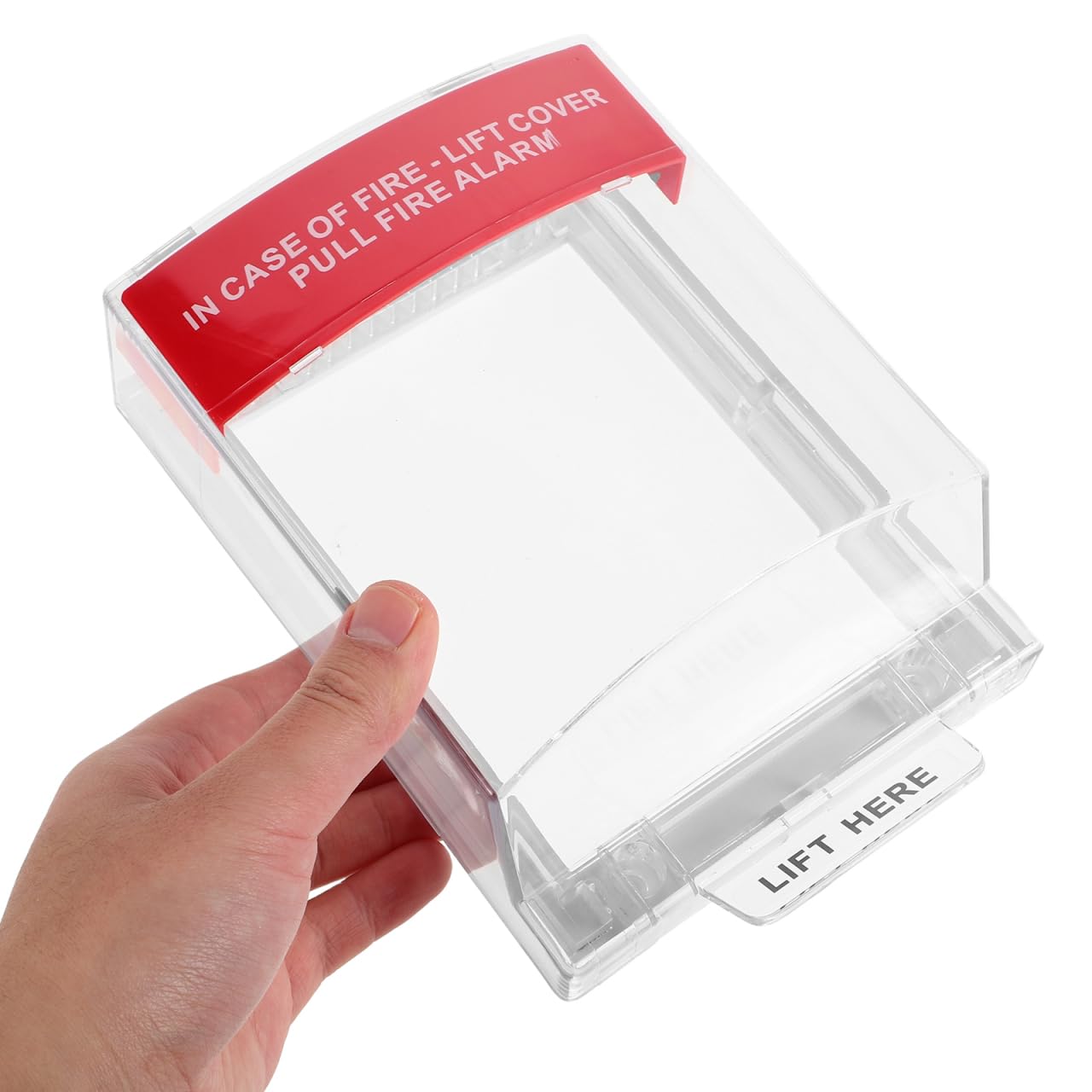 8.45 * 5.11 * 2.16Inch Fire Alarm Cover,Fire Pull Station Cover Full Coverage Protector - Easy Installation for Manual Pull Stations