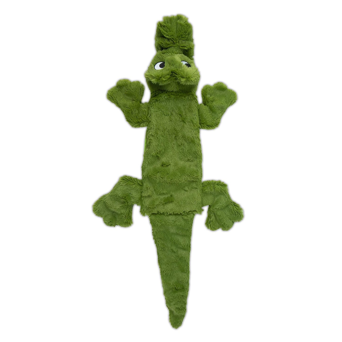 Best Pet Supplies Squeaky Dog Toys with Soft Durable Fabric for Small, Medium and Large Pets Interactive Toy for Indoor Play, Supports Active Biting and Play - Alligator, Large