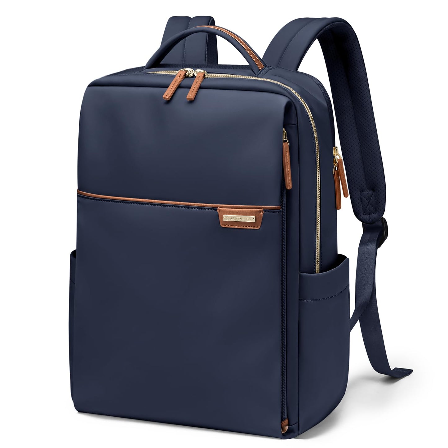 GOLF QUALITY Laptop Backpack for Women, Work Business Traval Computer Backpacks with Laptop Compartment Waterproof Casual Daypack for Travel College,16Inch,Navy Blue