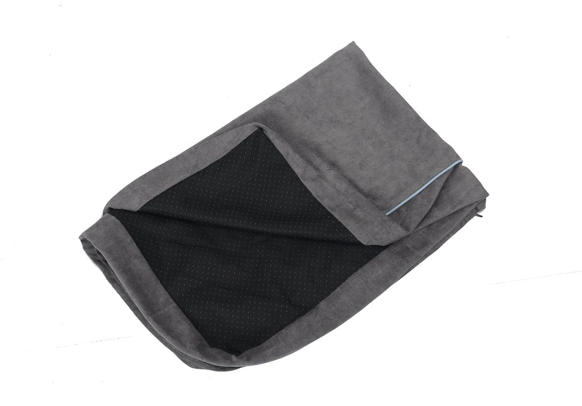 LaiFug Extra Large Pet/Dog Bed Removable Washable Cover (Jumbo Replacement Cover (50"x36"x10") Slate Grey)