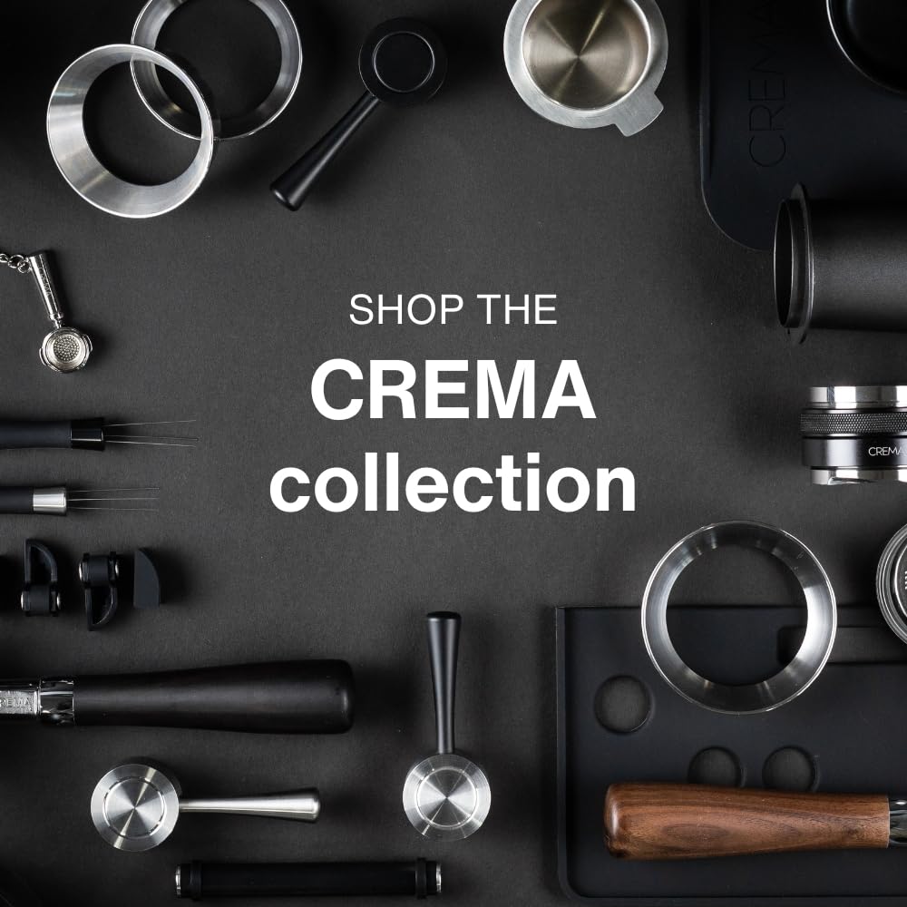 Crema Coffee Products - Replacement Steam Lever Compatible with Breville Espresso Machines - Brushed Silver - Fits the Barista Express, Infuser, Barista Pro