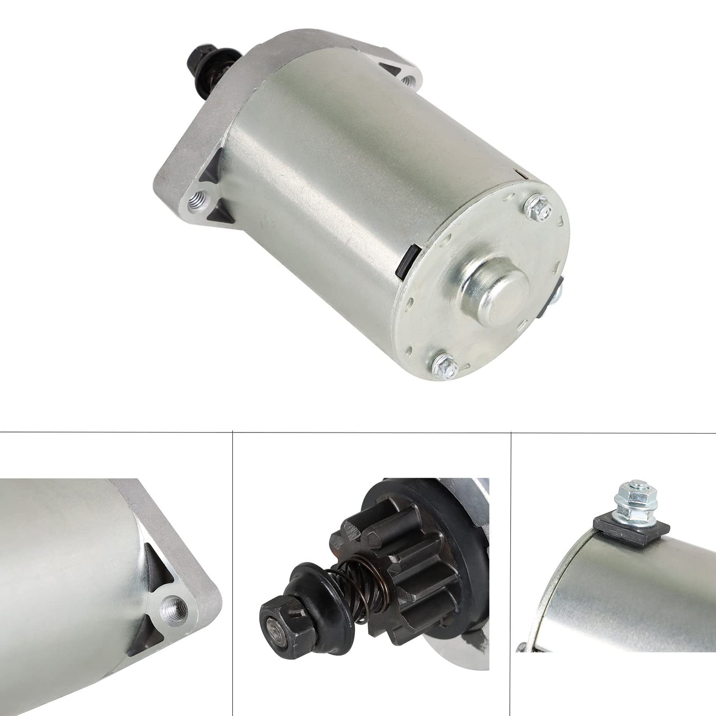 raseparter 12V Starter Motor Replacement for Kawasaki 21.5-24Hp FR651V FR691V FR730V FS481V FS541V FR600V Zero Turn Mower Replace 21163-0711 21163-7035 21163-0714 FR691V-AS04 for Stens 435-142