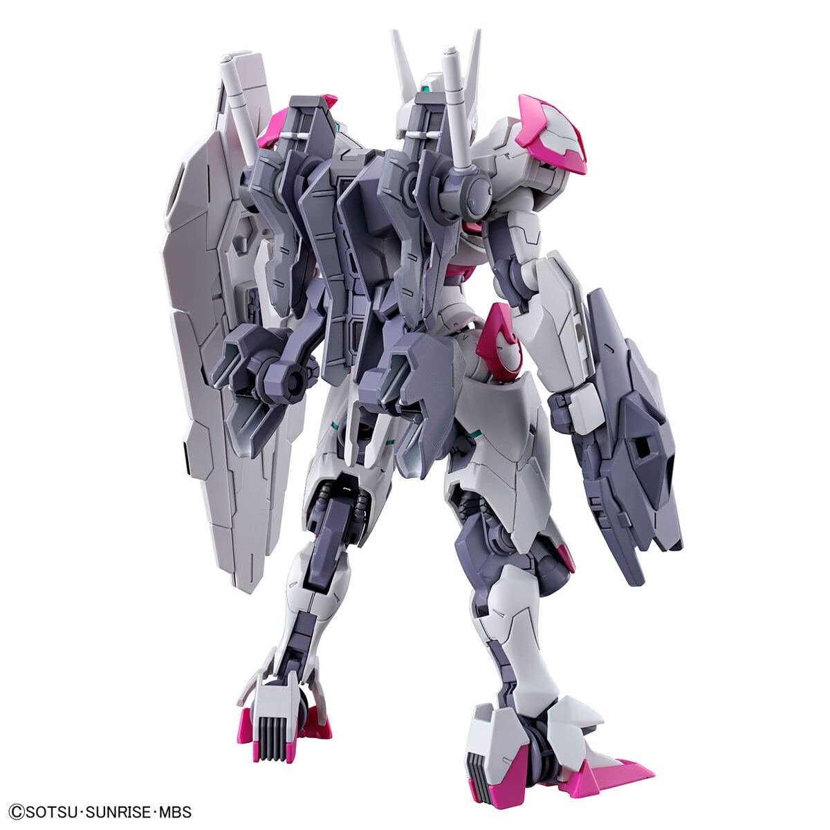 BANDAI Hobby The Witch from Mercury Gundam LFRITH HG 1/144 Scale Model Kit, White (2587102)