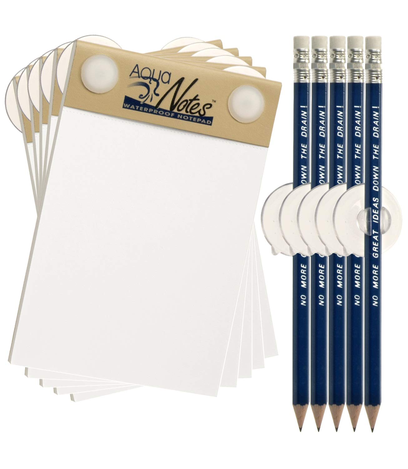 Aqua Notes Waterproof Note Pad - Pack of 5