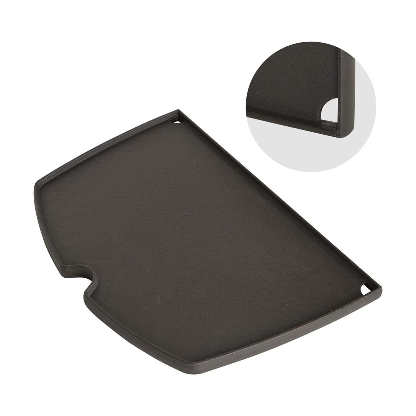 Stanbroil Cast Iron Grill Griddle for Weber Q200 Q220 Q240 Q2000 Q2200 Q2400 Series Gas Grills, Replacement Part for Weber 6559