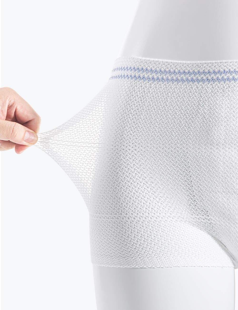 10 Pack Disposable Mesh Brief Pants, Mesh Underwear Postpartum Maternity Briefs, Hospital Unisex Incontinence Mesh Pants (XXX-Large)