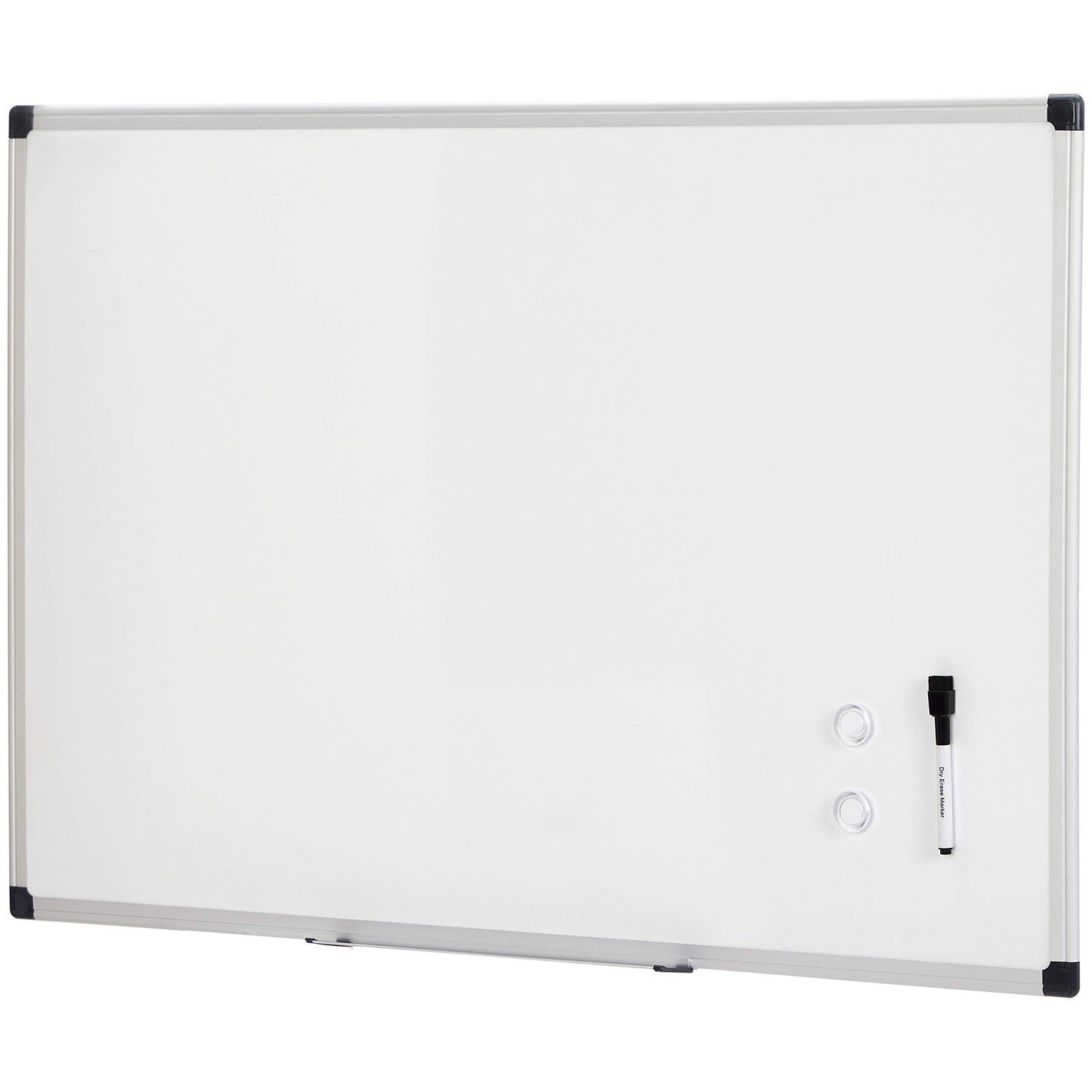 Amazon Basics Magnetic Framed Dry Erase White Board, 24 x 36 Inch