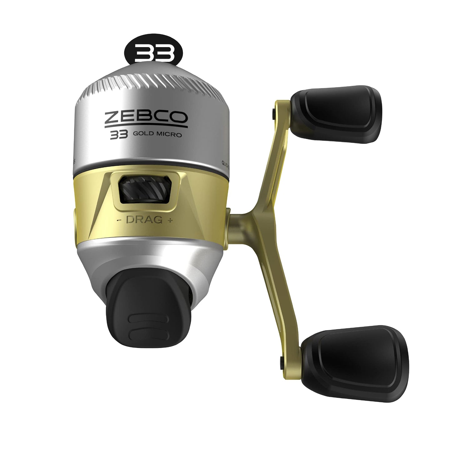 33 Micro Gold Spincast Reel 4LB Cajun Line