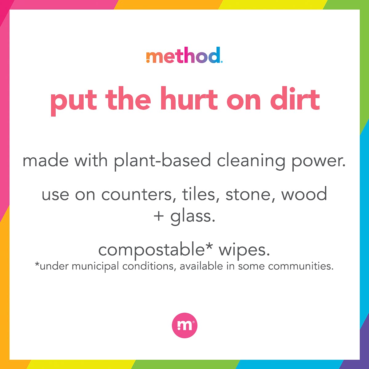 Method All-Purpose Cleaner Refill, Plant-Based & Biodegradable Formula for Multi-Surface Cleaning, Pink Grapefruit Scent, 2 Liter Bottles, 6 Pack (12 Total Liters), Packaging May Vary