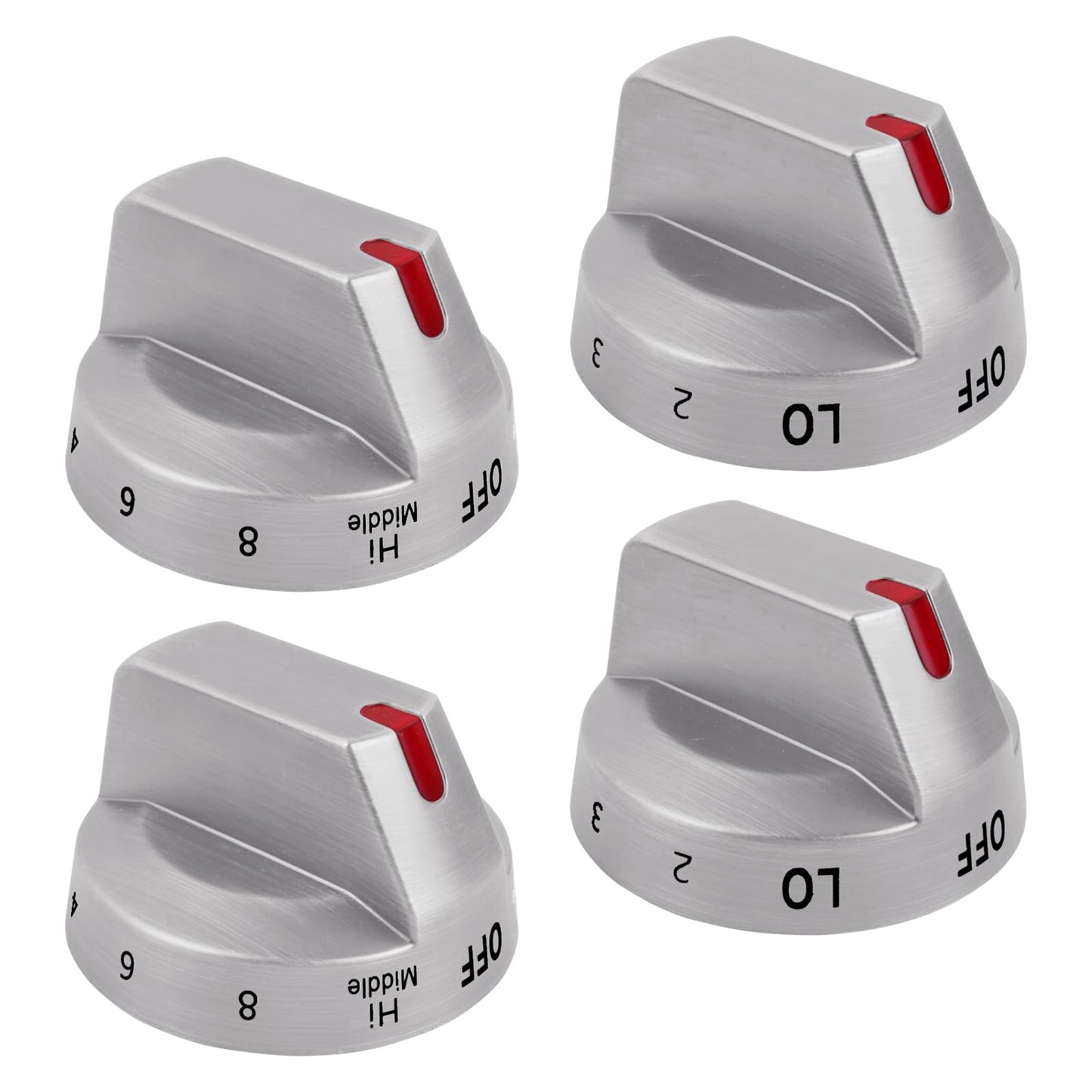 DG94-03500V DG94-03500W for Samsung Electric Stove knobs Replacement,DG94-03500A/Z (4PCS) for Samsung Stove Knob Replacements Compatible with NE63T8111SS/AA NE63T8311SS/AA