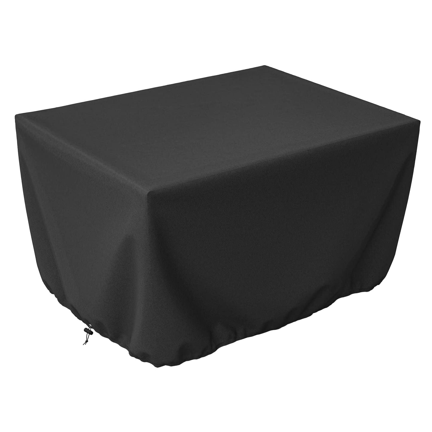 SHINESTAR Fire Pit Table Cover 44 Inch Heavy Duty Waterproof Rectangular Fire Pit Cover for Outland Living 401/403 Outdoor Propane Gas Fire Table, Durable Gas Fire Pit Rectangle Covers, Black