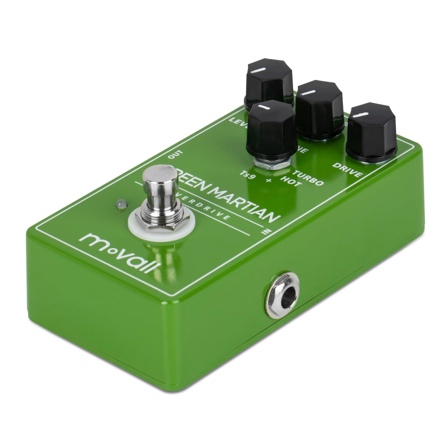 Overdrive Guitar Effect Pedal - Movall MP105 Green Martian