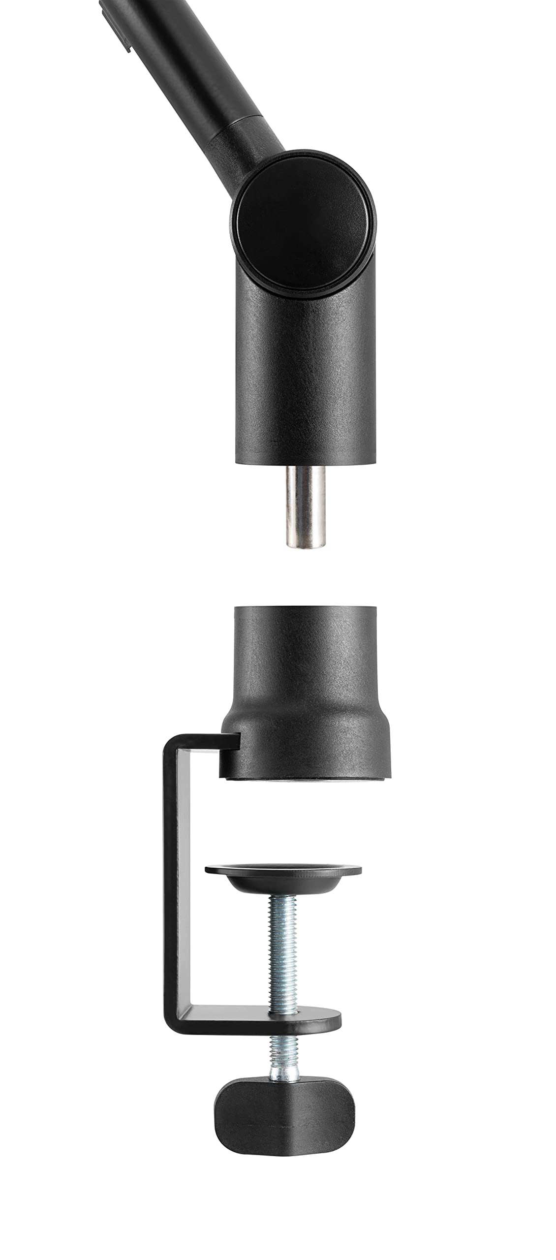 Duramex (Tm) Adjustable Microphone Boom Arm [3/8’’ to 5/8’’ Screw Adapter] Suspension Scissor Mic Stand, Desk Mount For Blue Snowball, Yeti, & Other Studio Gaming Microphones (With Cable Management)