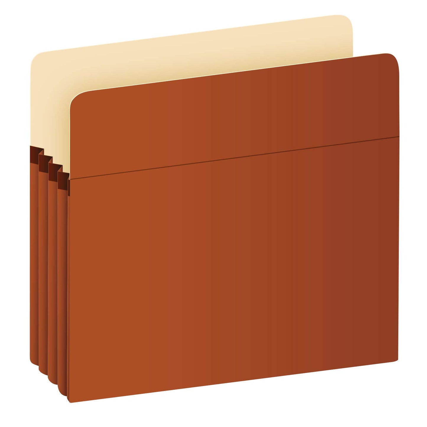 Pendaflex Vertical File Pockets, 3.5-Inch Expansion, Straight Cut, Letter 25/Box
