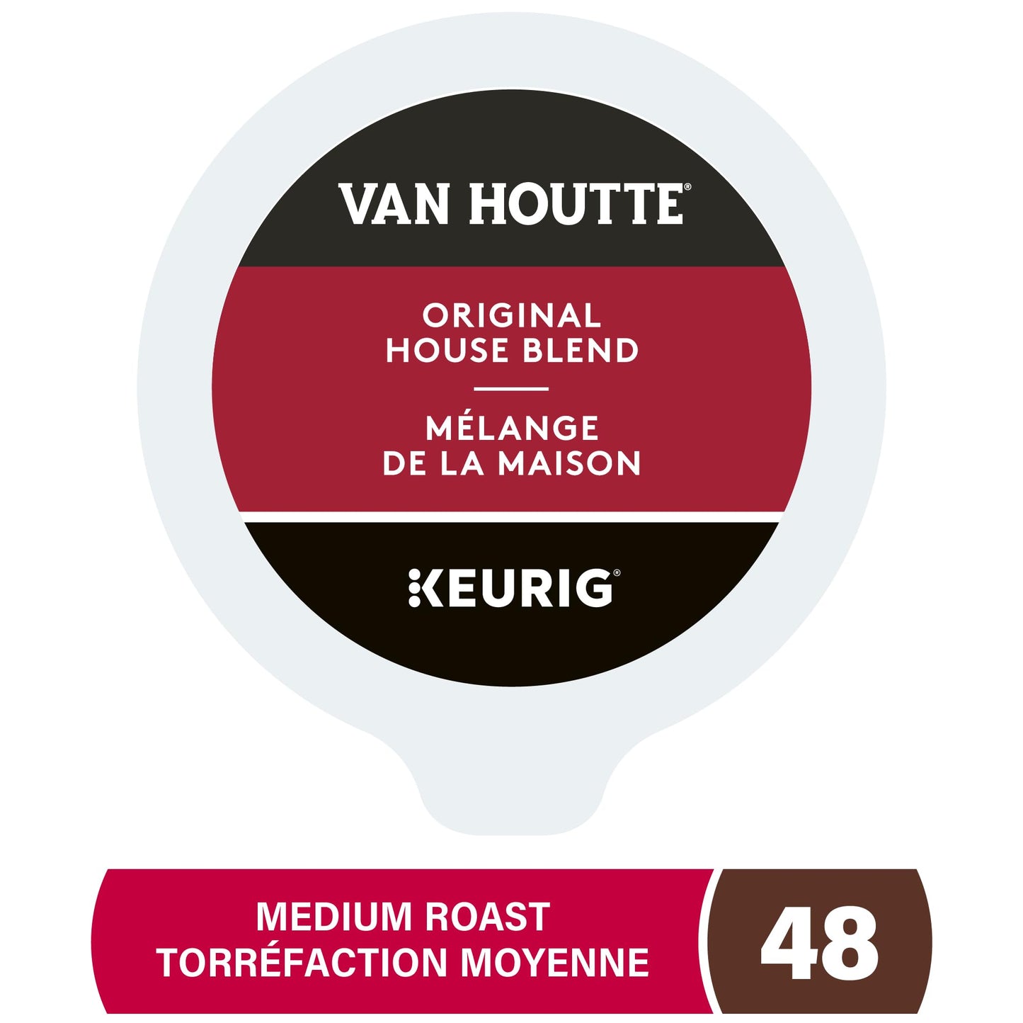 Van Houtte Original House Blend K-Cup Coffee Pods, 48 Count For Keurig Coffee Makers