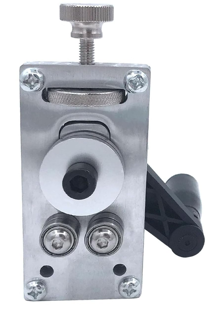 TUOREN Guitar Fret Wire Bender Metal Fretwire Bending and Straightening Tool for Guitar Radius Adjusters, Luthier Repair Tool
