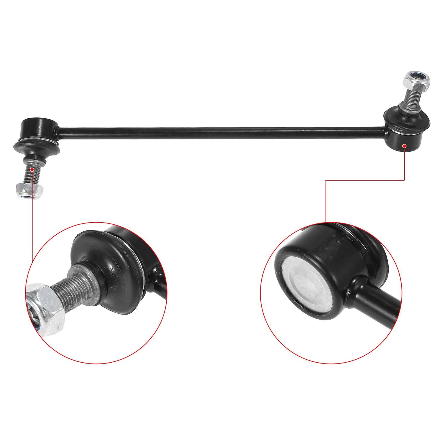 X AUTOHAUX 2pcs K750094 K750095 Front Suspension Sway Bar End Links Stabilizer Sway Bar Link for Nissan Maxima 2009-2014 Altima 2007-2019 Murano 2009-2019