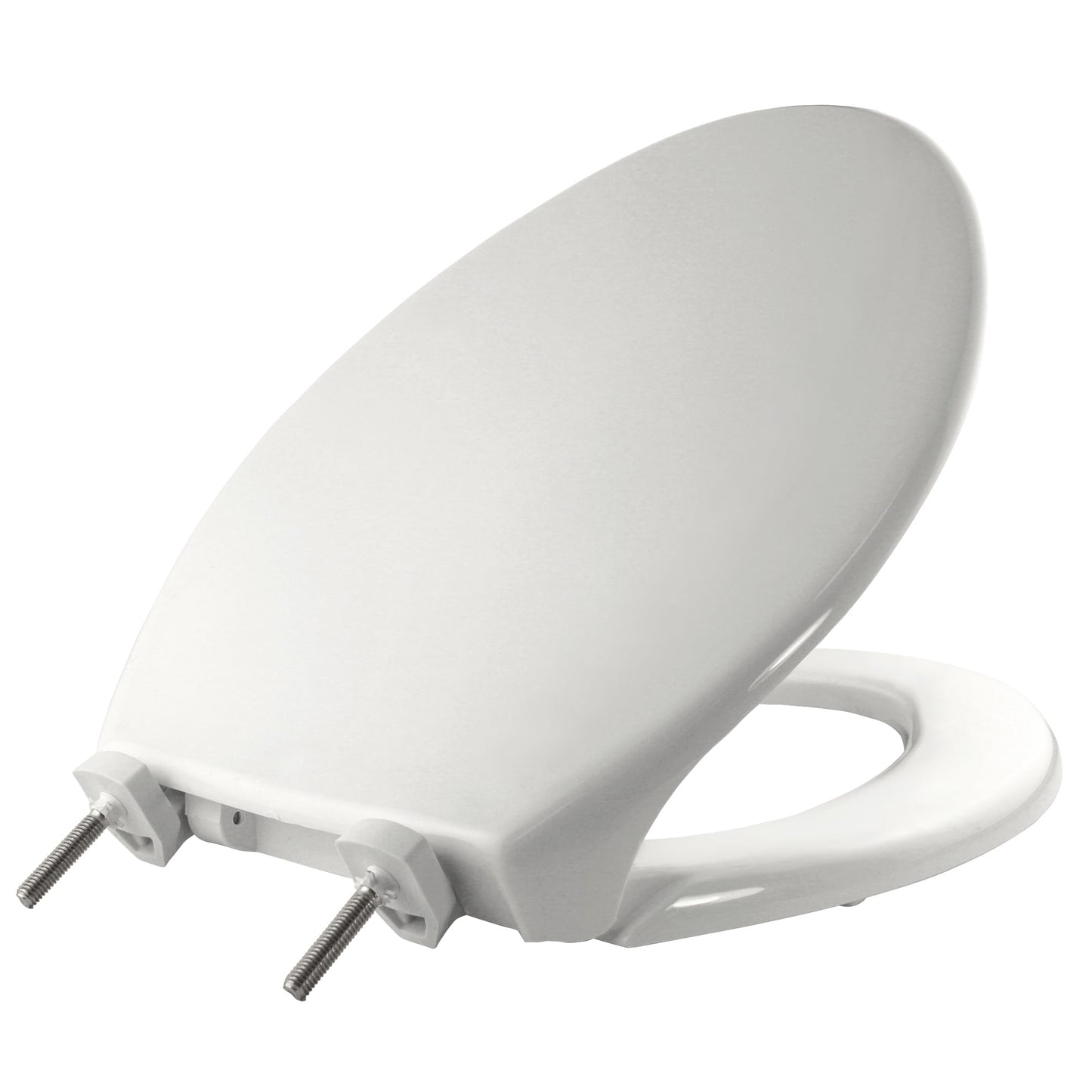 Bemis 7800TDG000 Plastic Toilet Seat, Elongated, White