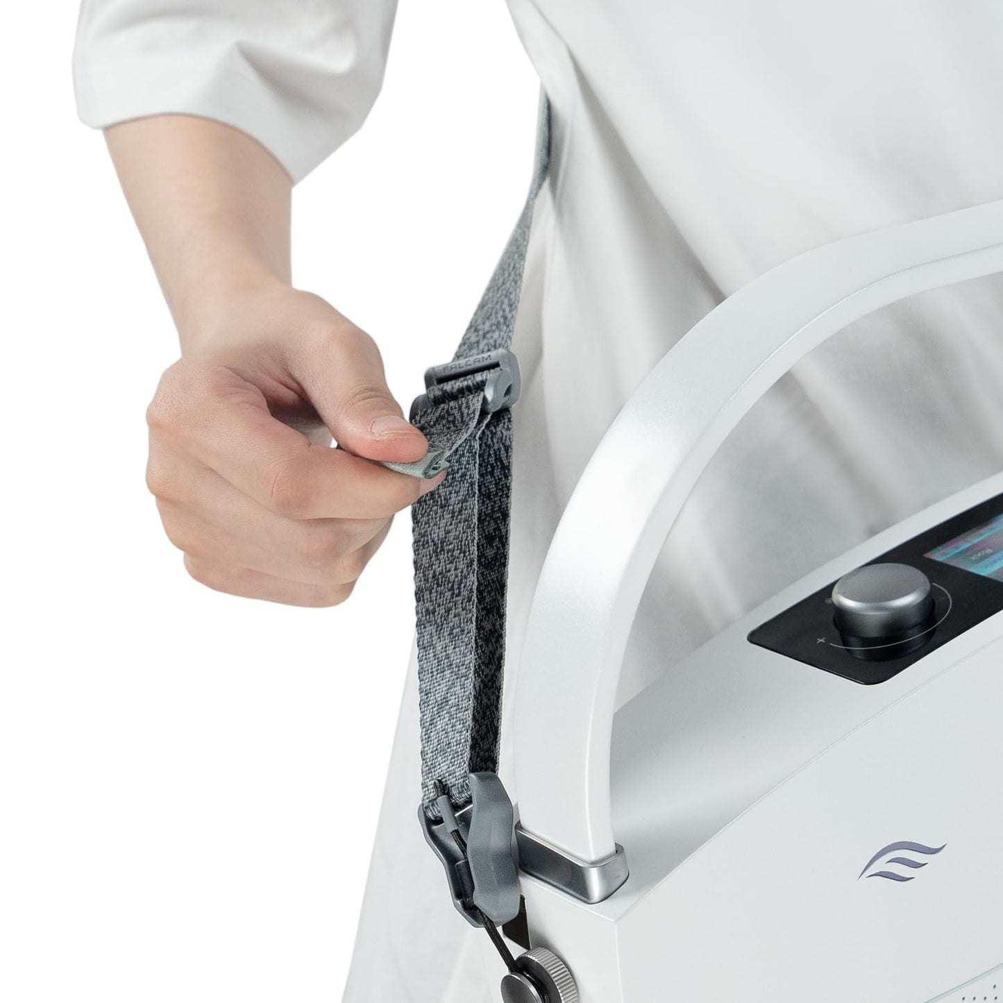 Enya Magnetic Strap for Guitar, Bass, and Ukulele - Quick Release, Single-Hand Adjustable, with Leathery Texture(MS1-Black)