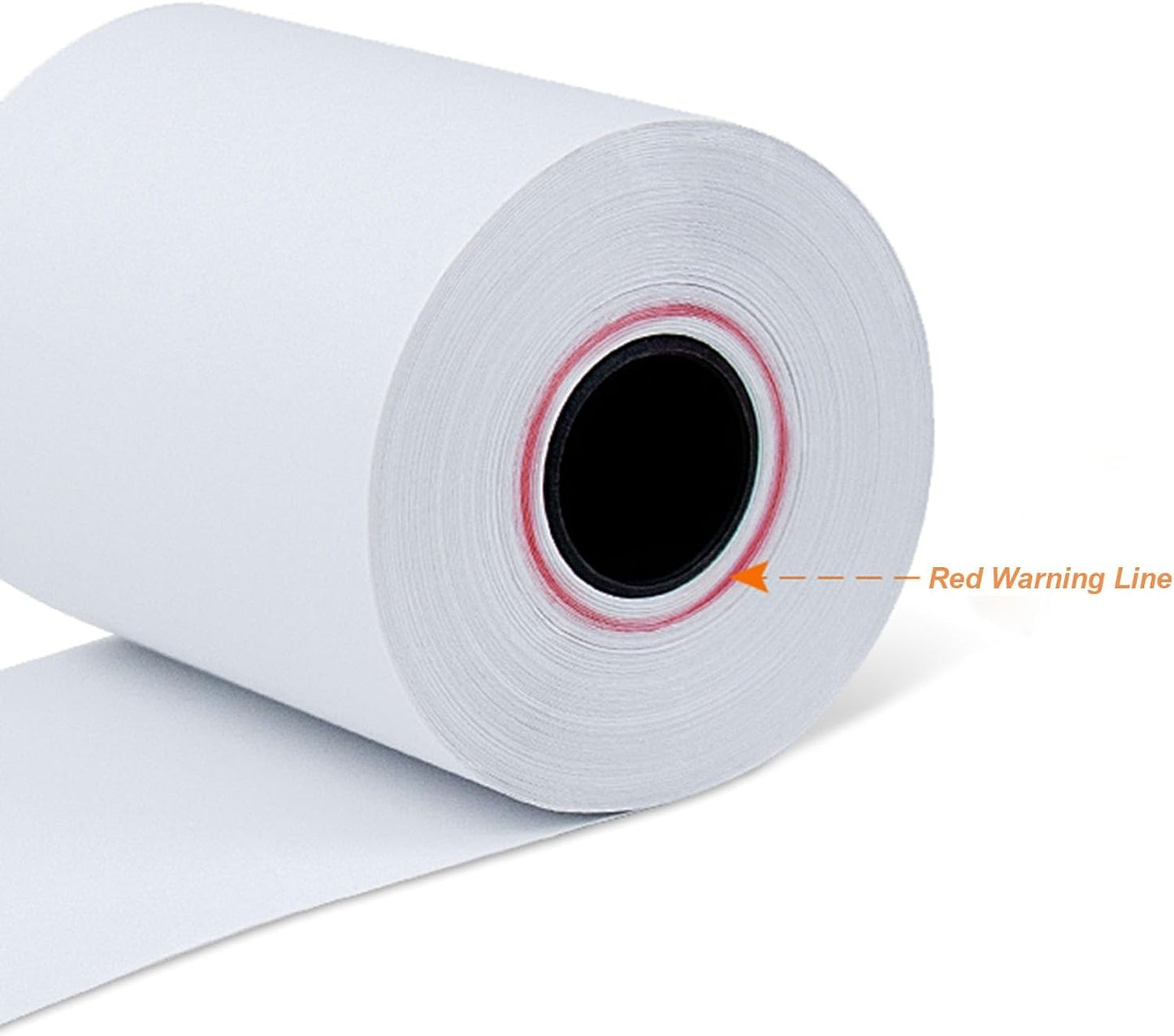 Coopaty 3 1/8 in x 230 ft Thermal Receipt Paper for POS Register (10 Rolls)