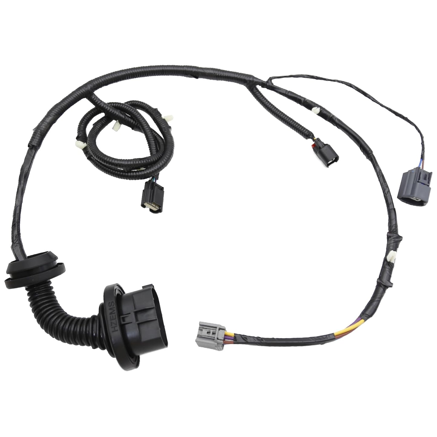 EATAKWARD Rear Passenger Side RH Door Jumper Wire Harness Assembly Replacement for 2009-2014 Ford F150 Crew Cab Replace# 9L3Z-14630-CAA