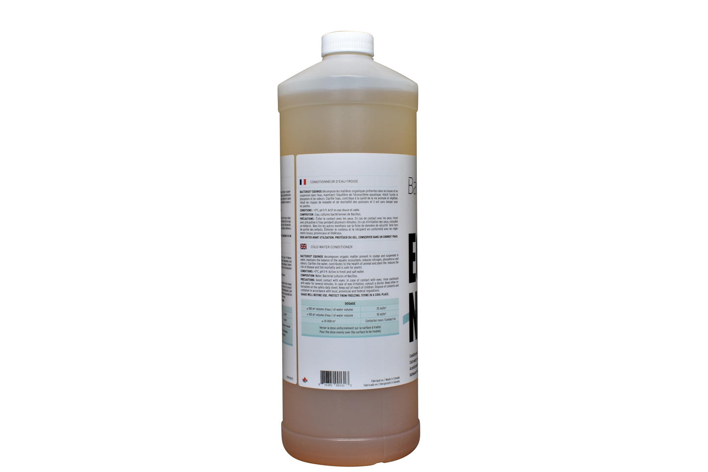 Bacterius Equinox, Cold Water Beneficial Bacteria for Pond (1 L)