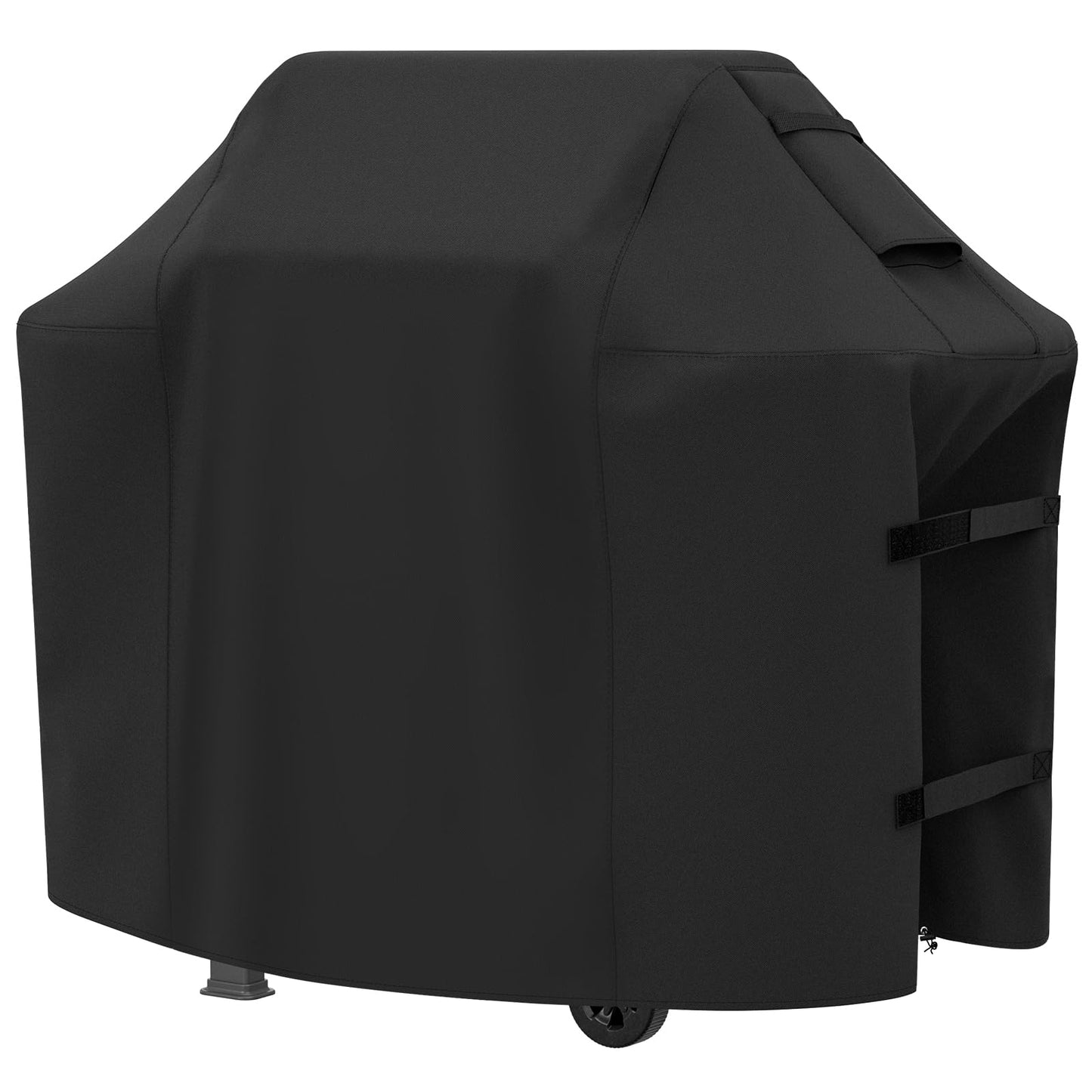 Rushare Heavy Duty 52 Inch Grill Cover for Weber Spirit 200 and 300 Series, BBQ Cover for Outdoor Gas Grill, Air Vent and Velcro Straps Design, Waterproof & All Weather
