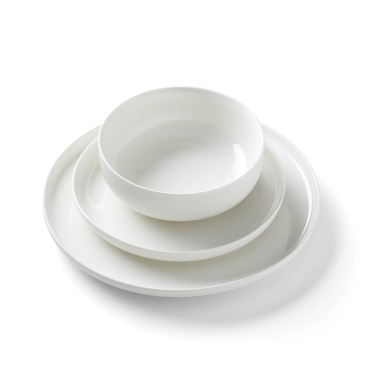 Oneida 895942 24 Seven White 12 Piece Dinnerware Set