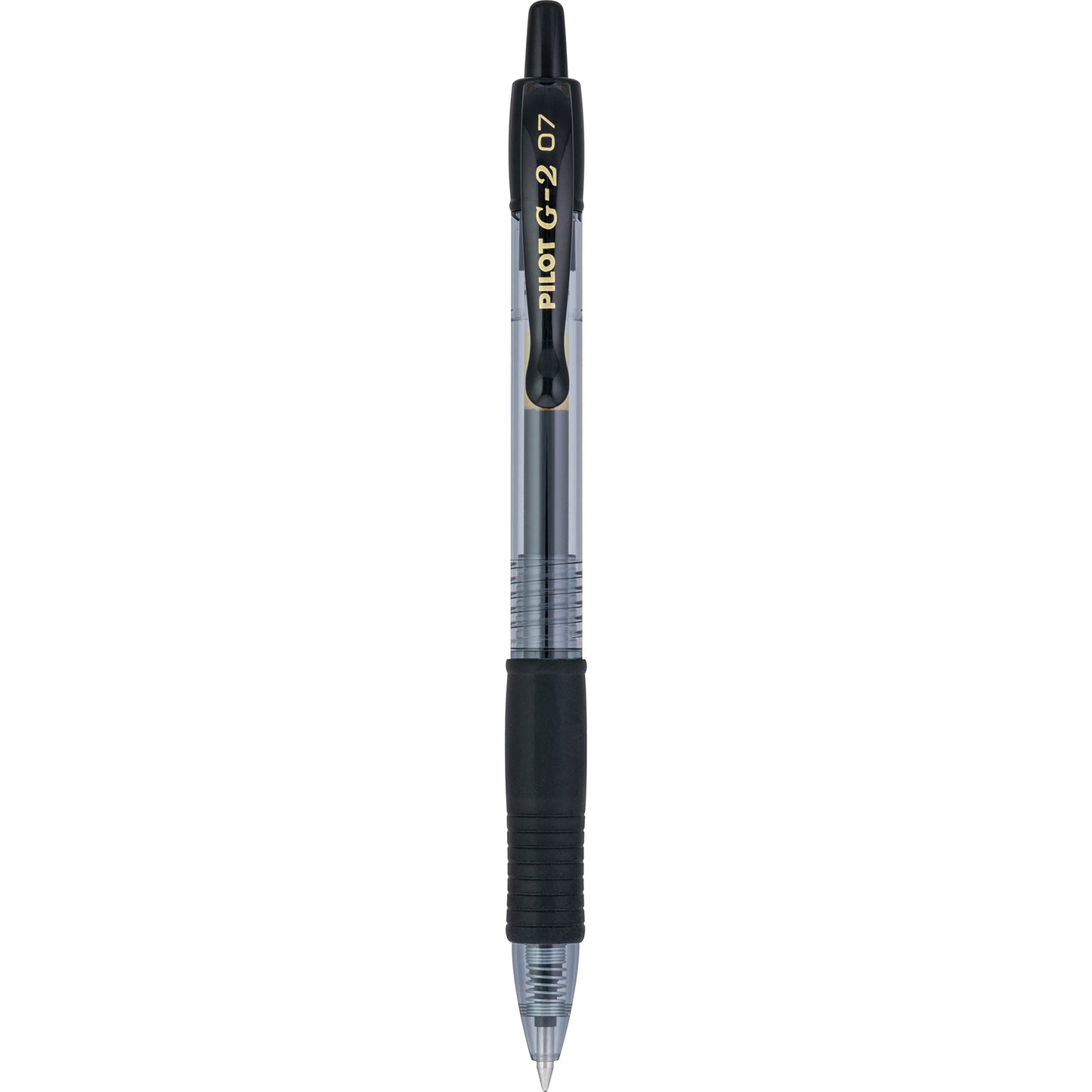 Pilot G2 Retractable Premium Gel Ink Roller Ball Pens, Fine Point, Black Ink, Dozen Box (31020)