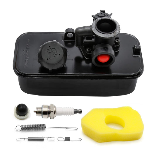 Aynaxcol 494406 Fuel Tank with 795477 Carburetor Replacement for BS, Replaces 498809 498809A 498811 494407 494775 497619 699660 794147 794161 795469