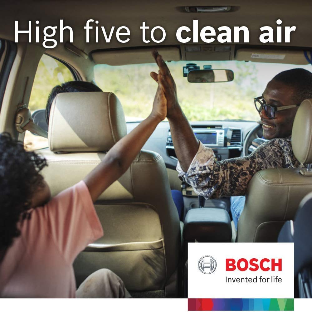 BOSCH 6090C HEPA Cabin Air Filter - Compatible With Select Ram 1500, 1500 Classic, 2500, 3500, 4500, 5500 Trucks