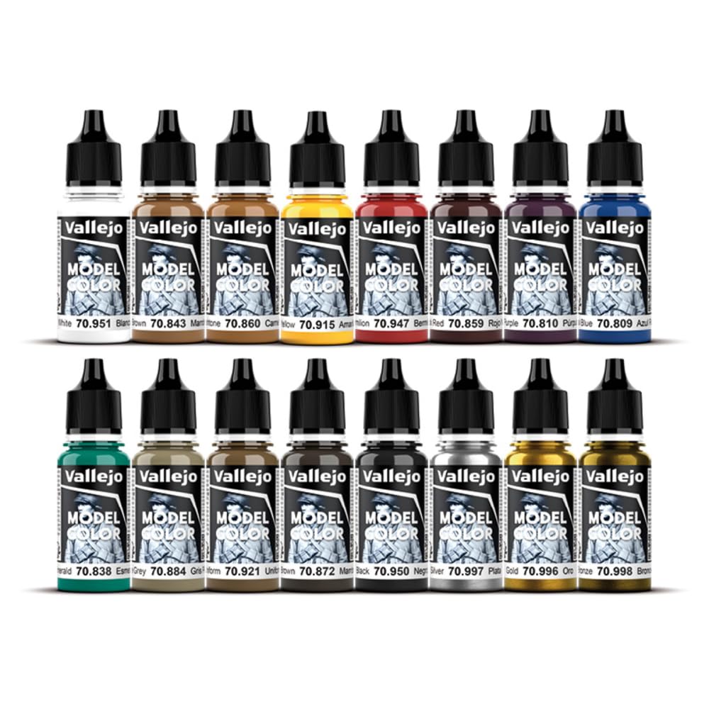 Vallejo Medieval Colors Paint Set, 17ml