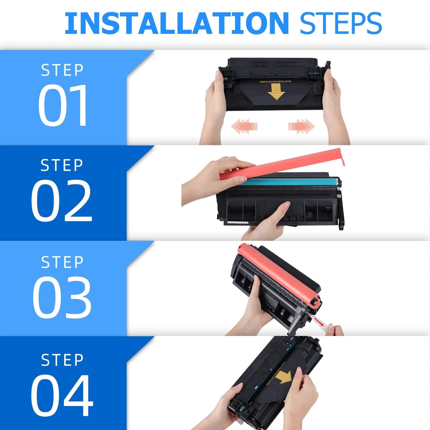 26X 26A Black Toner Cartridge 2 Pack Compatible Replacement for HP 26X 26A CF226A CF226X Toner for HP Pro MFP M426fdw M426fdn M426dw Pro M402dn M402n M402dw M402 M426 Series Printer Ink