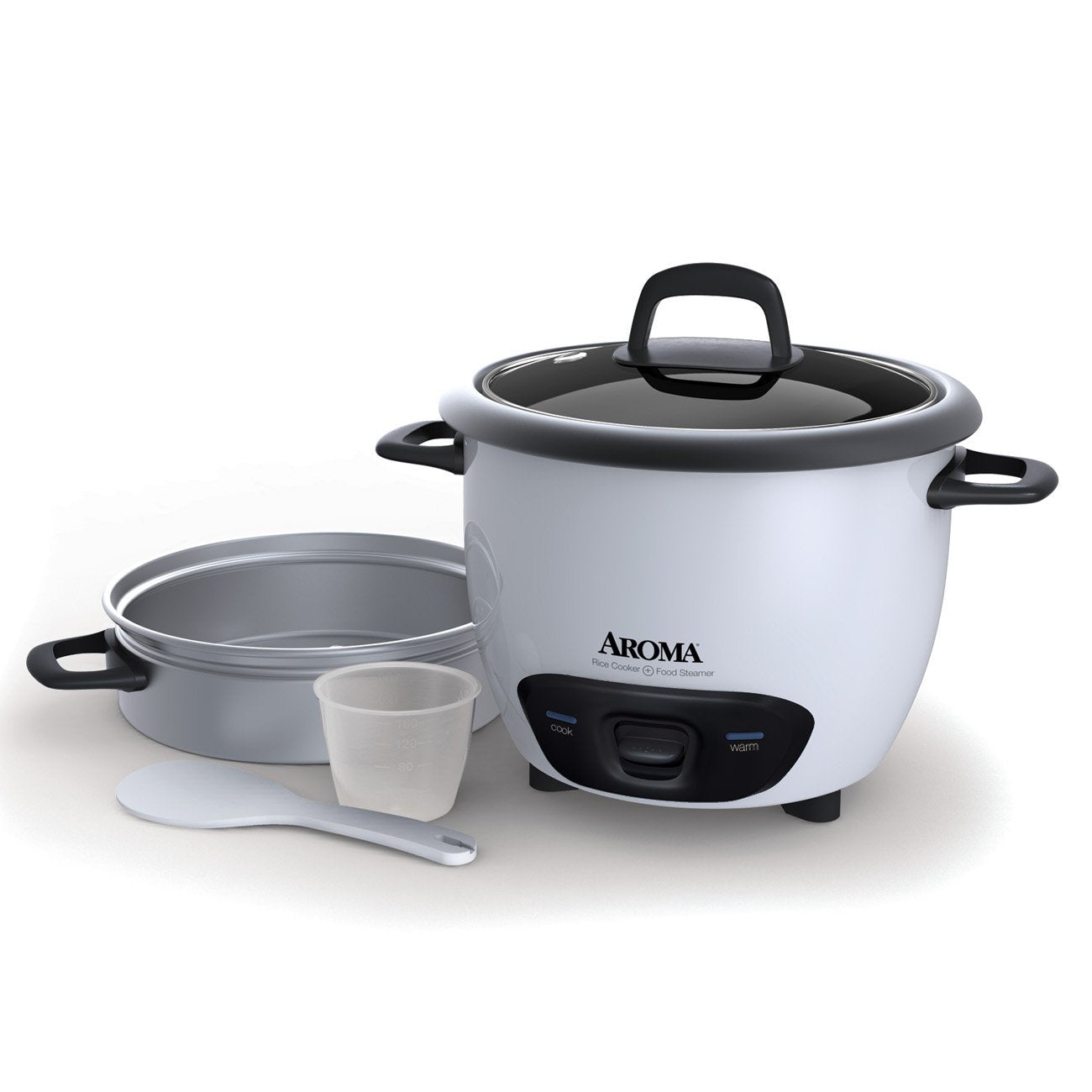 Aroma ARC-747-1NG 14-Cup, Cooked Rice Cooker and Food Steamer