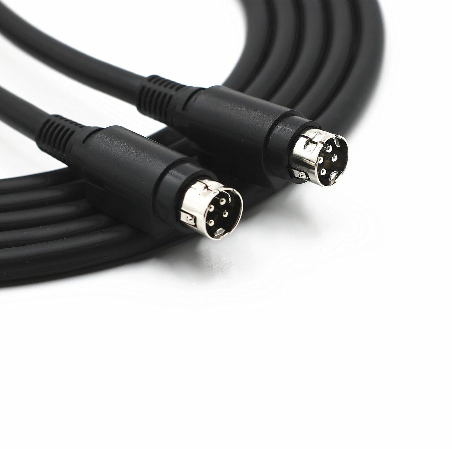 iK iLoud Micro Monitor Master-Slave Speaker Link Cable - 4-Pin Male to Male, High-Flexibility Pure Copper Audio Cable- Lossless Sound Transmission for Studio Monitors-1.5m/3m/5m/8m/10m (2m)