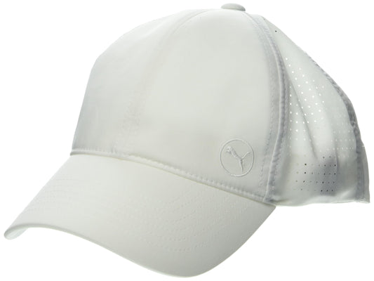 PUMA Women's Standard S Ponytail Cap, White Glow