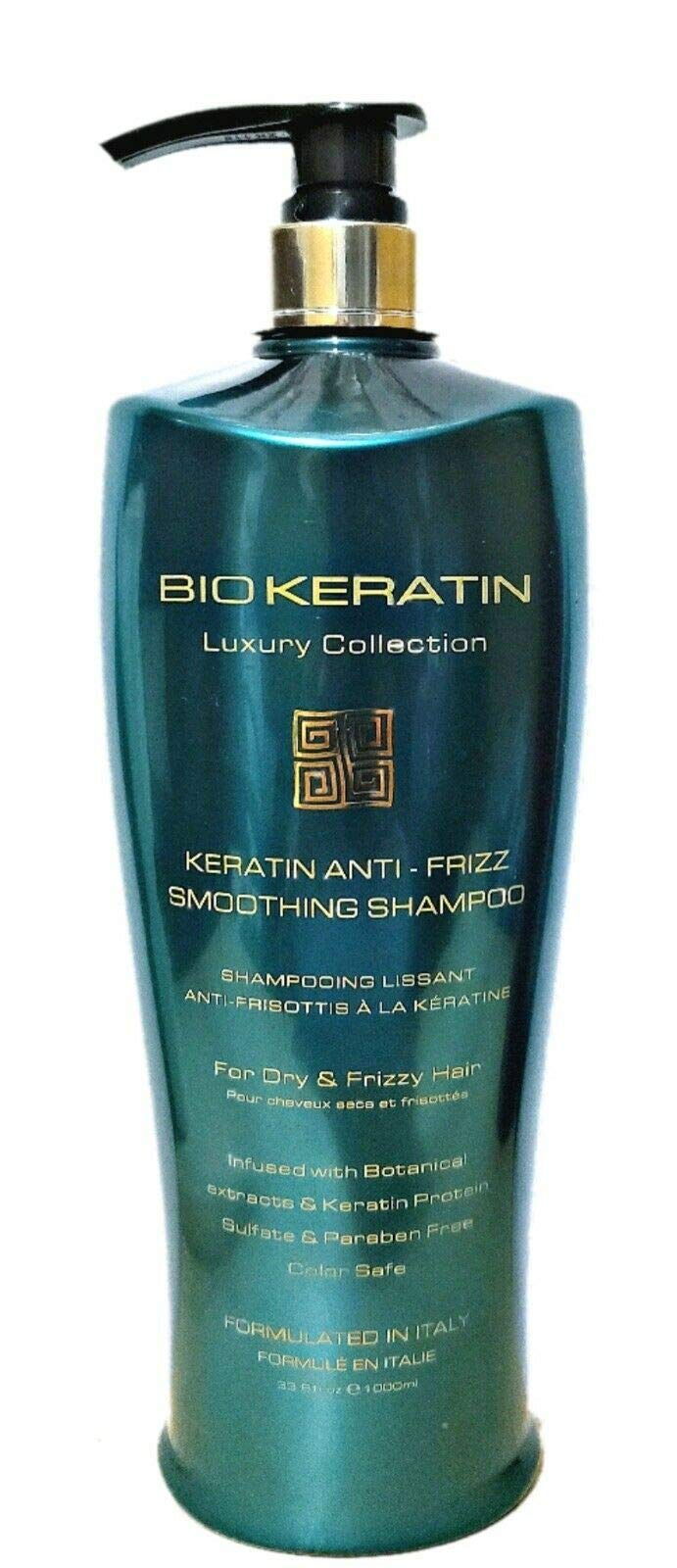 Bio Keratin Luxury Collection Keratin Anti-Frizz Smoothing Shampoo 33.8 oz